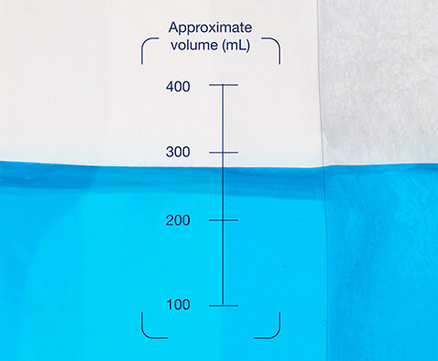 BagFilter P - Volume Indication