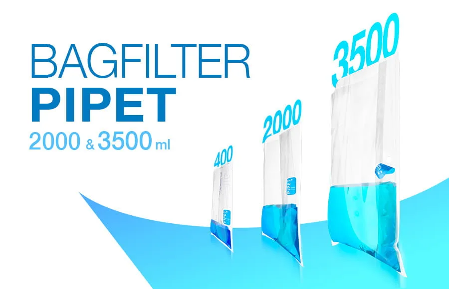 BagFilter Pipetten für großvolumige Beutel