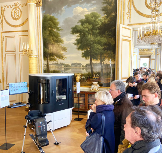  Exhibition at Elysée Palace - ScanStation