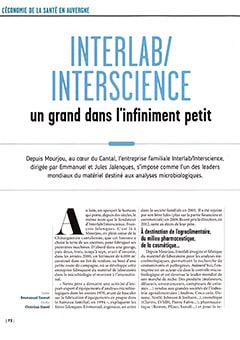 Presse - un grand dans l'infiniment petit