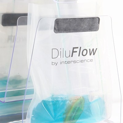 Diluer l'échantillon au 1/10e avec DiluFlow