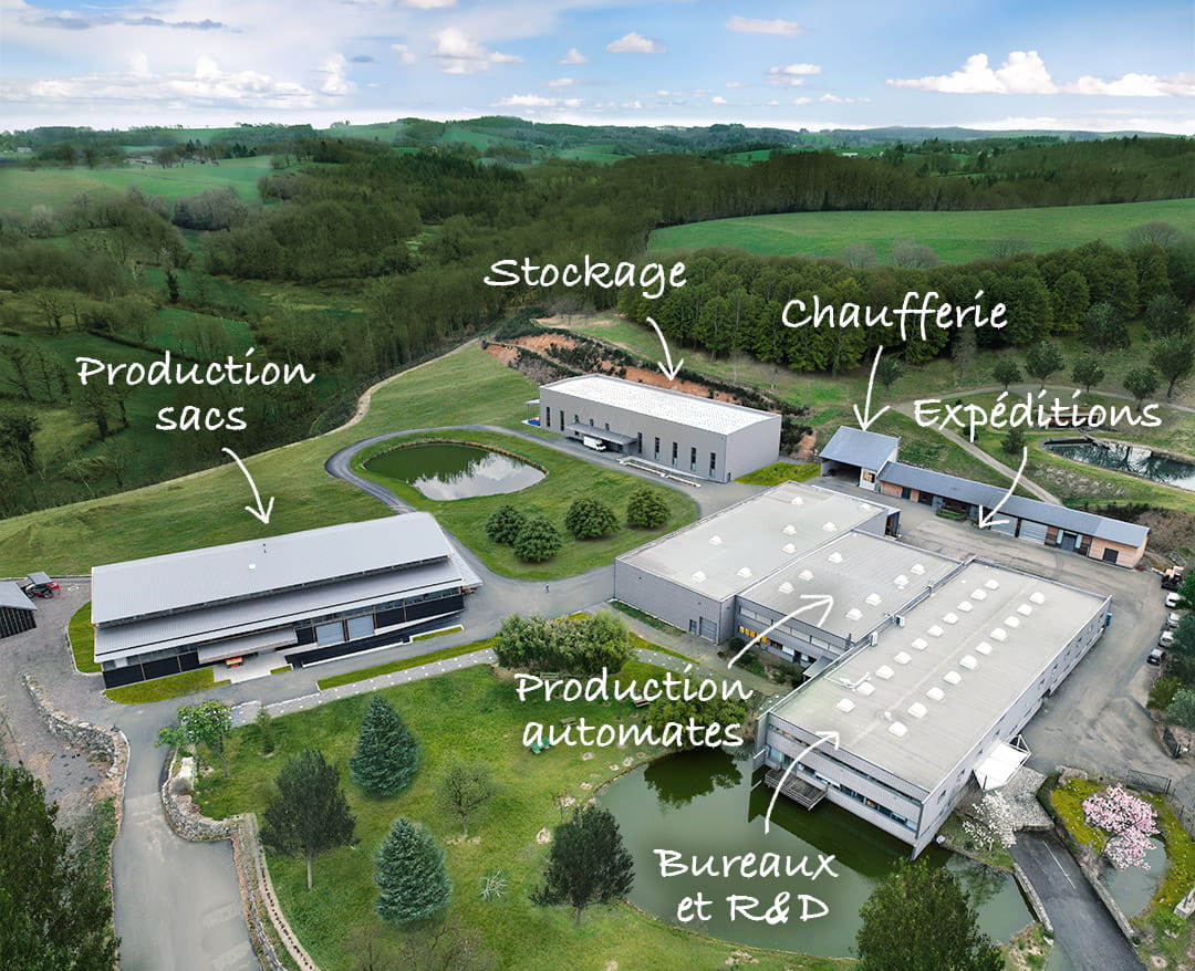 Usine Interscience 2026 vue du ciel