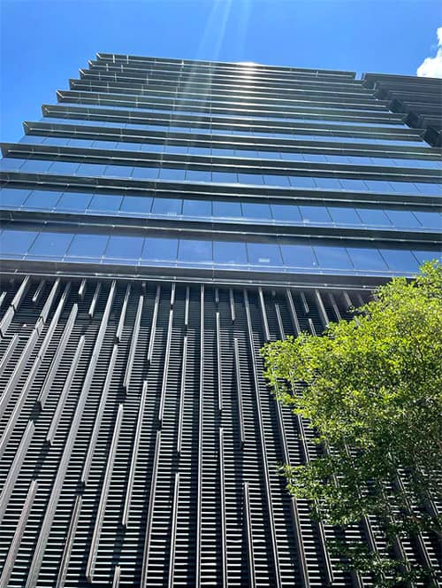 Edificio de la oficina de interscience en Singapur