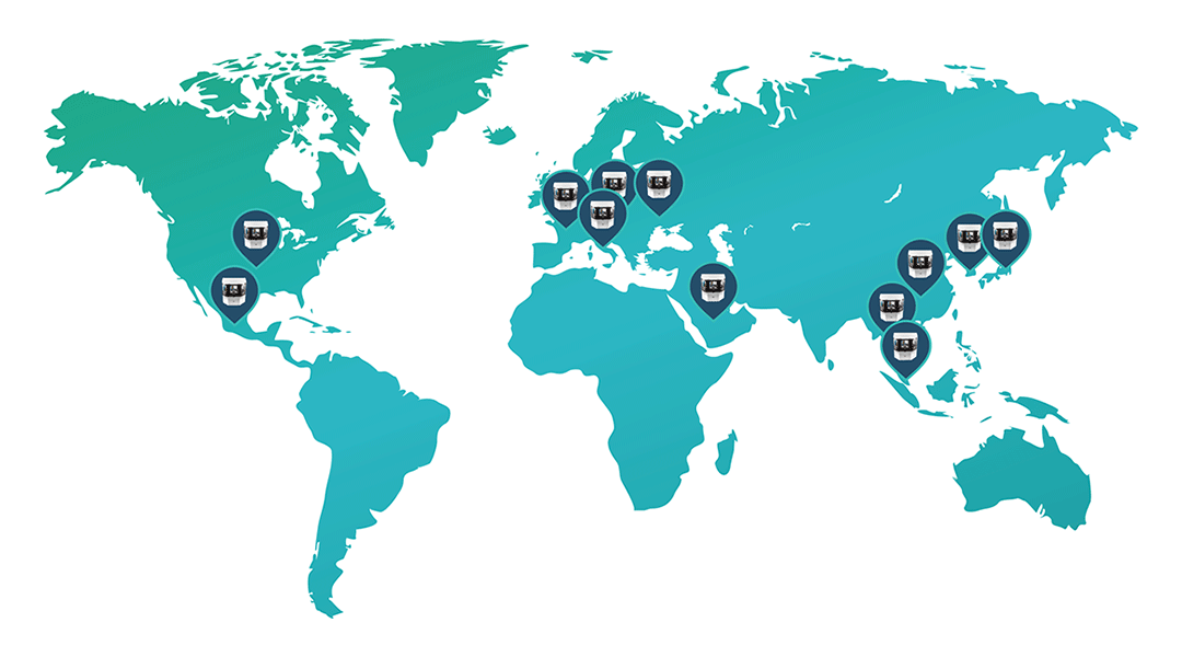 Carte mondiale ScanStation