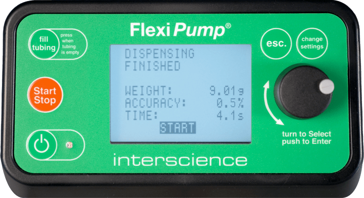 FlexiPump Scale - Screen