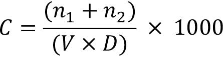 Spiral Counting Formula