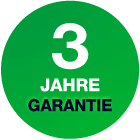 3 jahre garantie