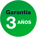 Garantía 3 años