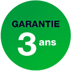 Garantie 3 ans