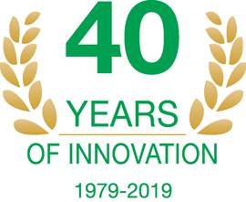 Logo 40 ans EN