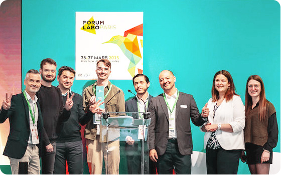 Remise Trophée de l'innovation, Forum Labo 2025
