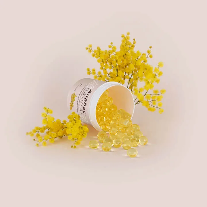 Anabac natural Mimosa pot ouvert