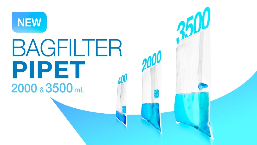 New: BagFilter Pipet large volume bags