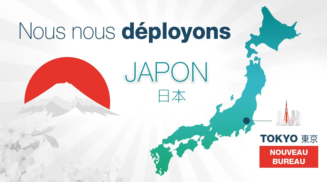 Ouverture d'un nouveau bureau à Tokyo, au Japon