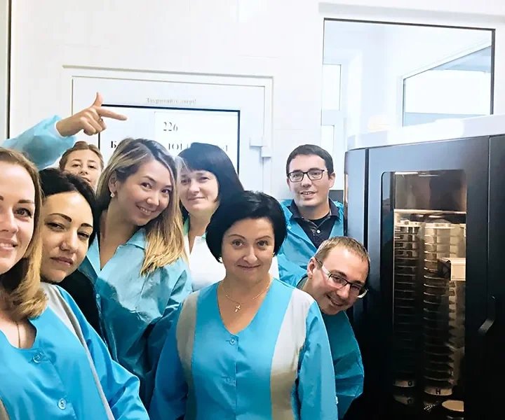 Installation of the ScanStation 200 at Mironivsky Hliboproduct