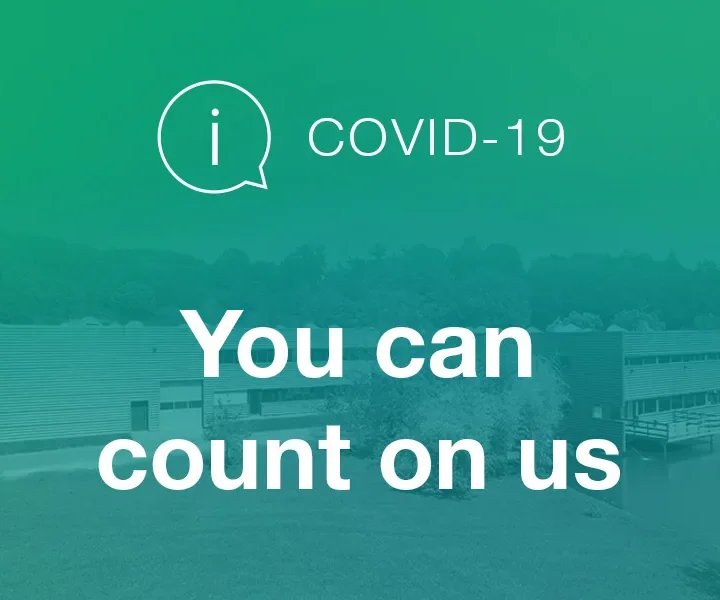 Info COVID-19 / You can count on us