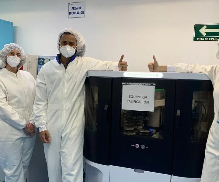 Installation of a ScanStation 100 in Mexico 