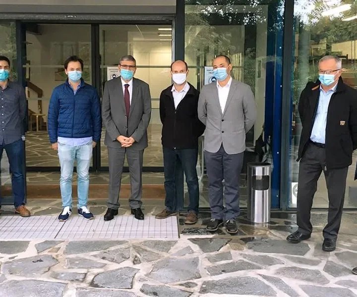 Visite du Préfet du Cantal à l'usine