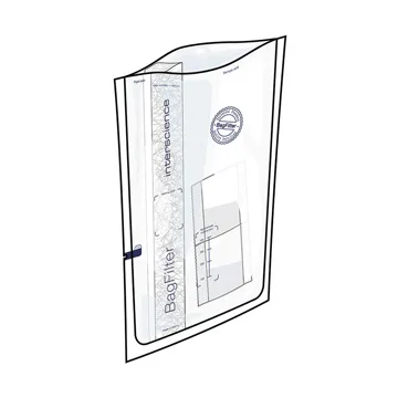 instaBAG Fraser 1/2 - 400 mL filter bag with dehydrated media
