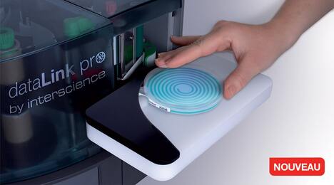 Nouveau dataLink pro : étiquetez sur la tranche de la boite de Petri