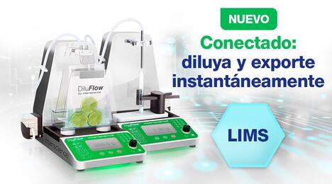 Nuevo DiluFlow Elite: conexión a servicios web