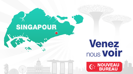Nous sommes en pleine croissance à Singapour