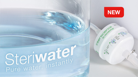 Steriwater: Pure water, instantly! 