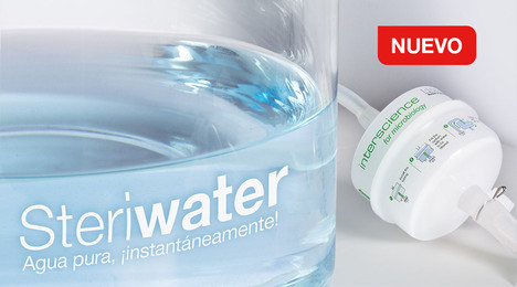 Steriwater: Agua pura, ¡instantáneamente!