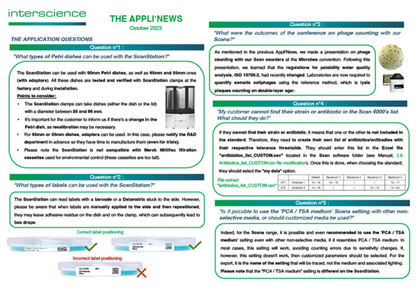Appli'News — Octubre 2023 (en inglés)