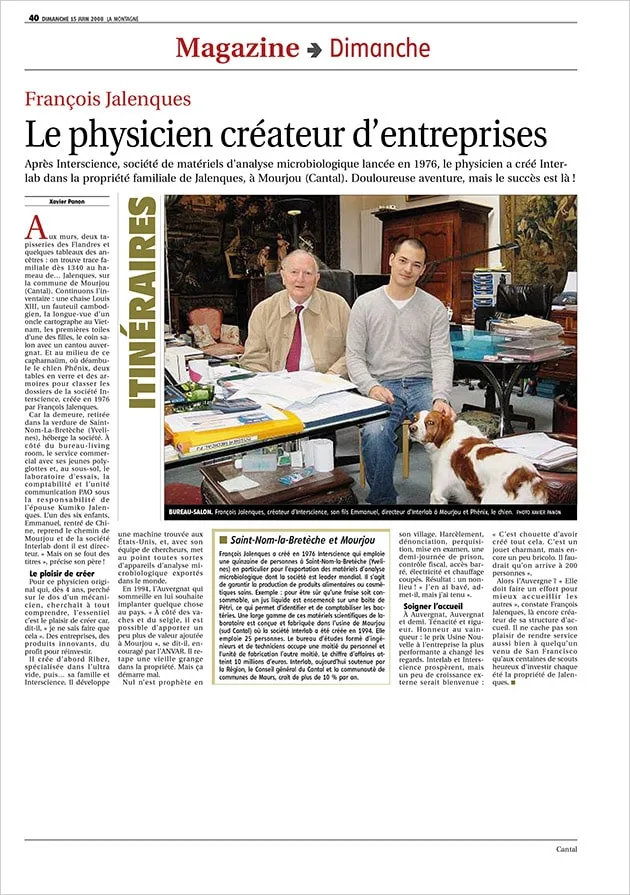 Le physicien créateur d'entreprises
