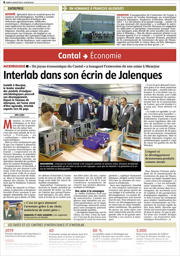 Interlab dans son écrin de Jalenques